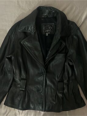 Vintage Tannery West 100% Leather Jacket